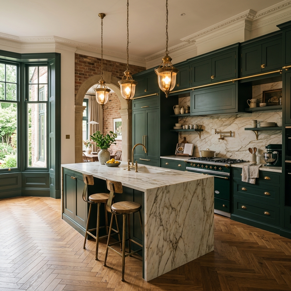 Luxury kitchen renovation in Leeds by Stone Corner Renovations